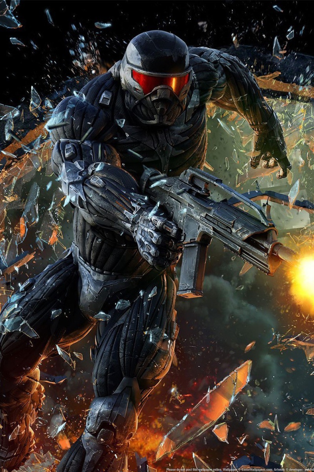 Робот из видео игры Crisis 2