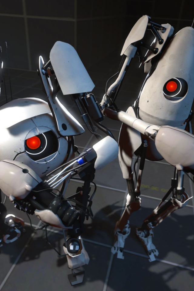 Роботы из Portal 2