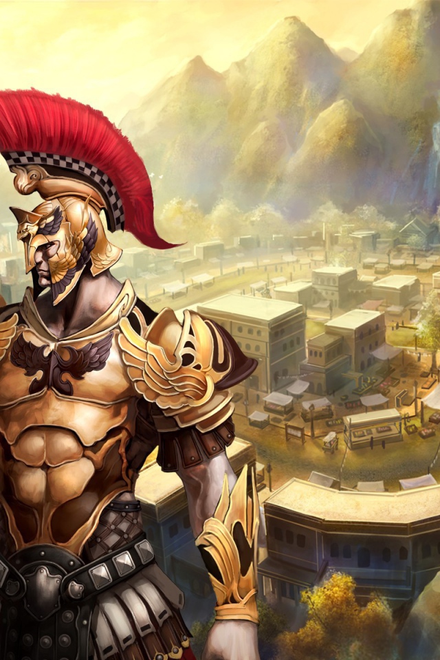 Римский воин из видео игры