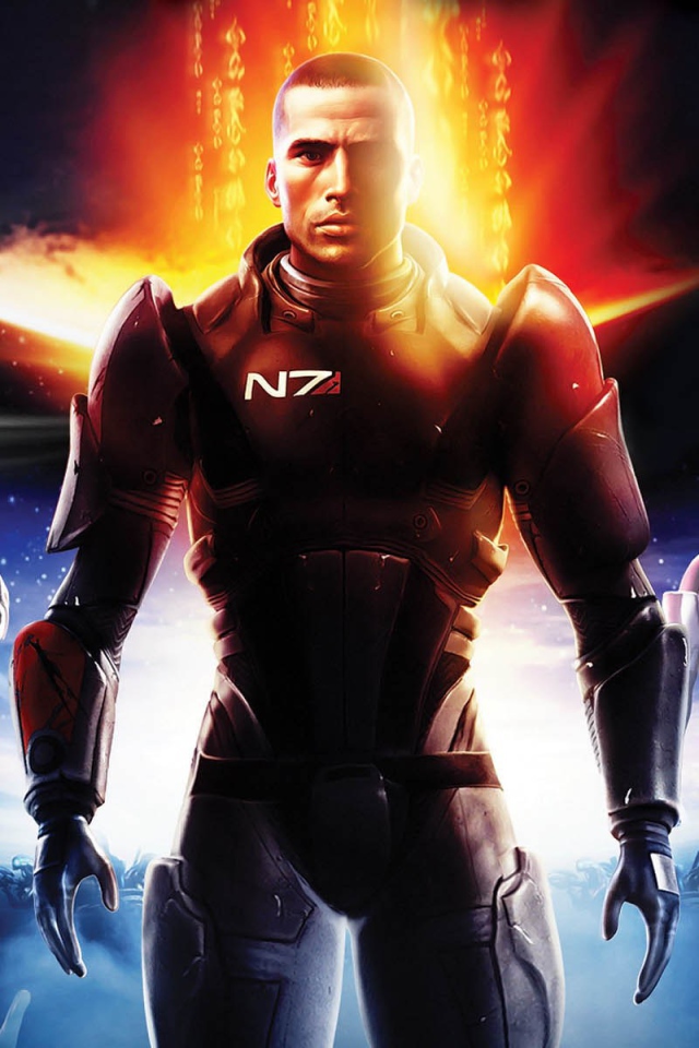Shepard from the game Mass Effect