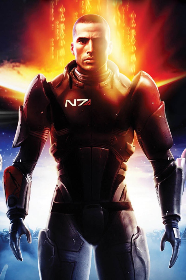 Шепард из игры Mass Effect