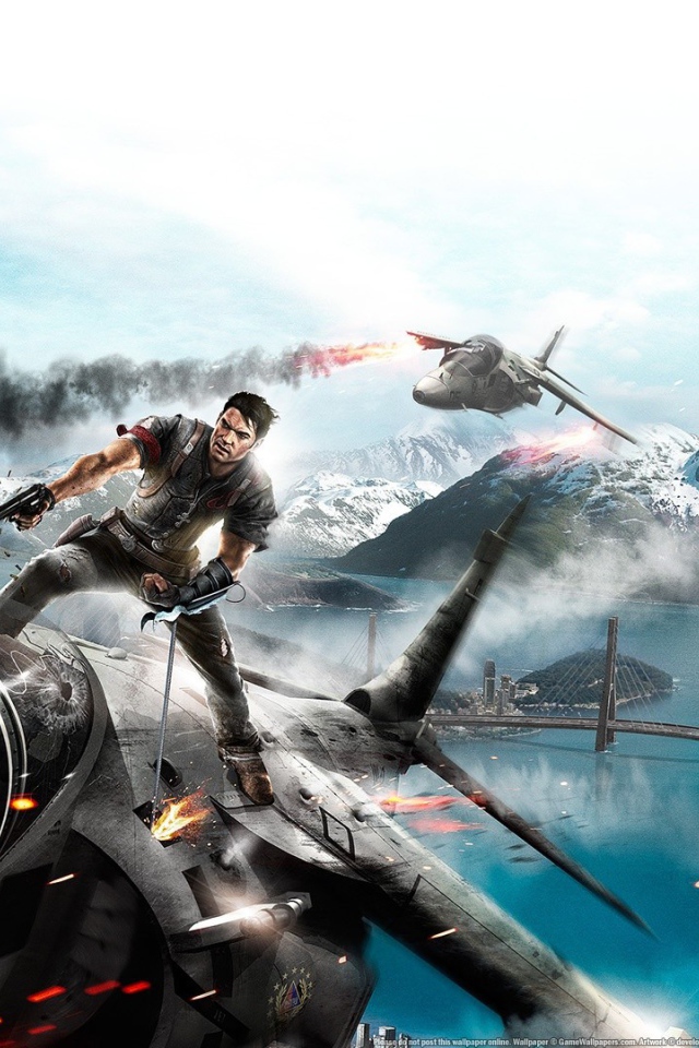 Супер герой на самолете