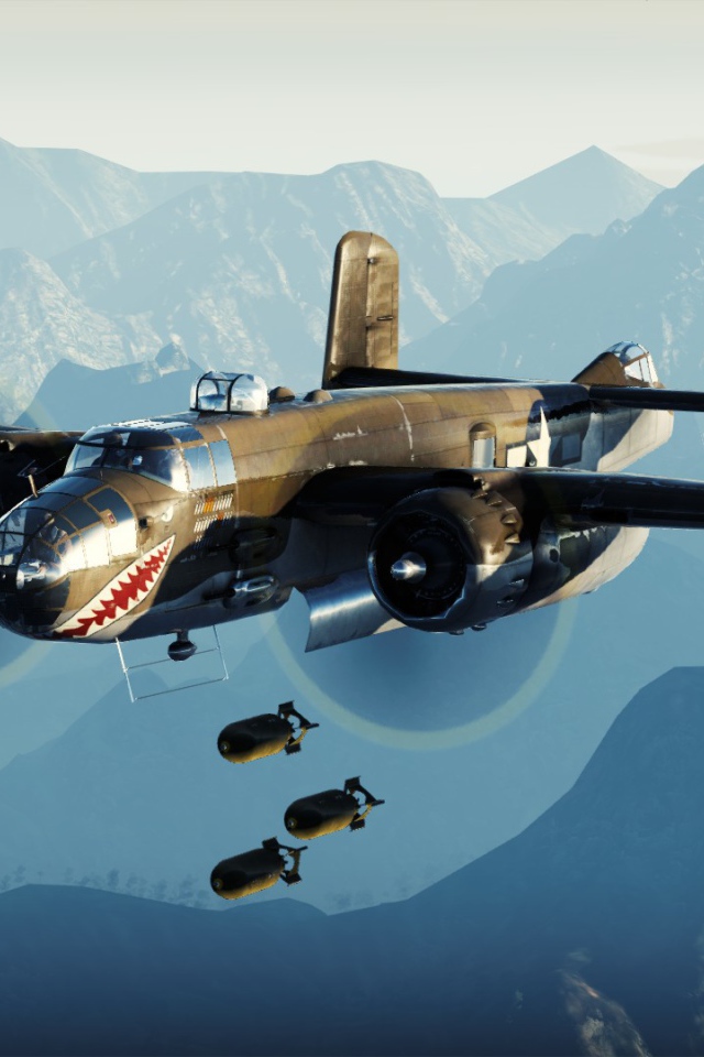 Самолет из игры War Thunder