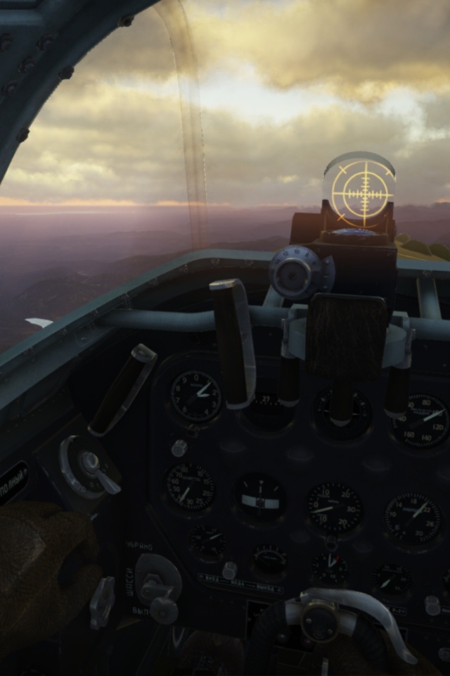 War Thunder вид из кабины пилота