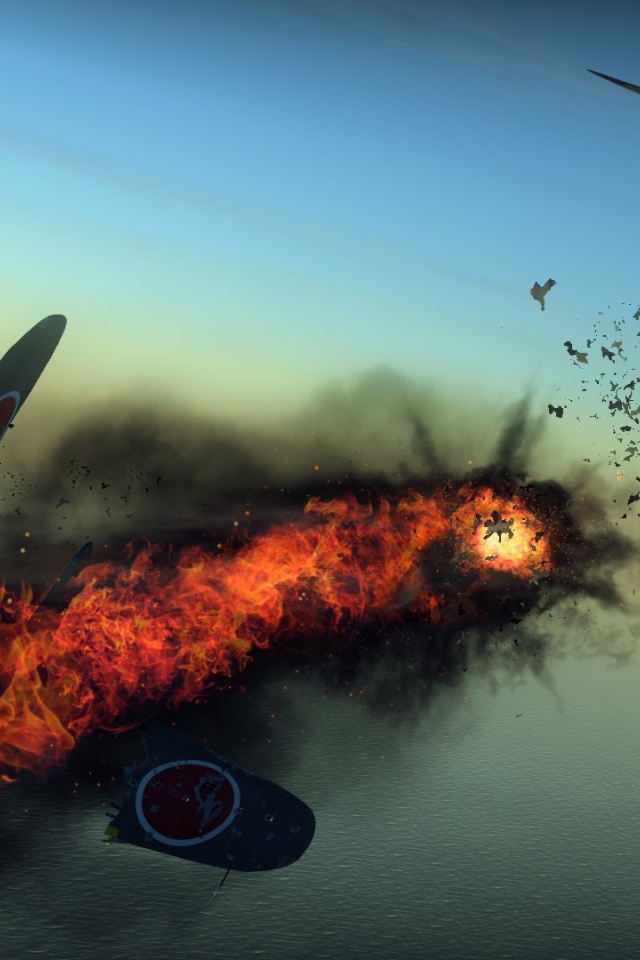War Thunder взрыв в небесах