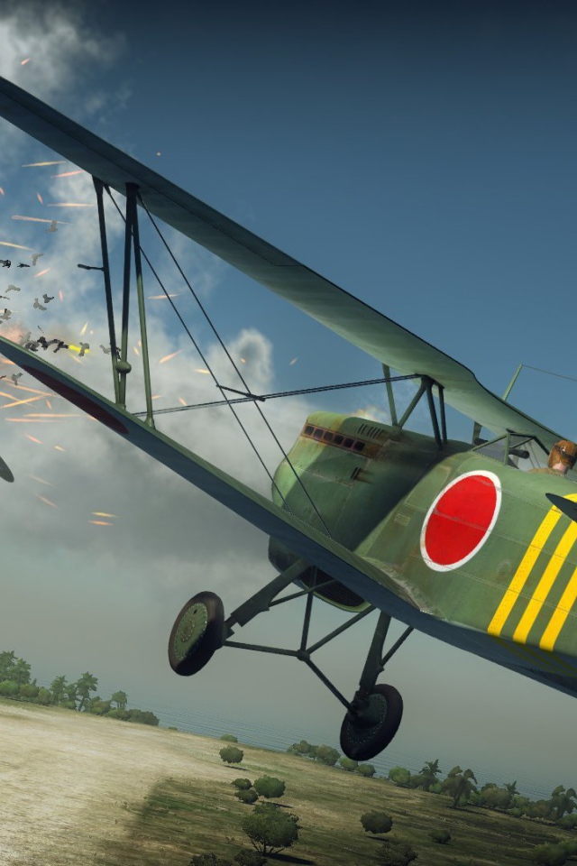 War Thunder японский самолет