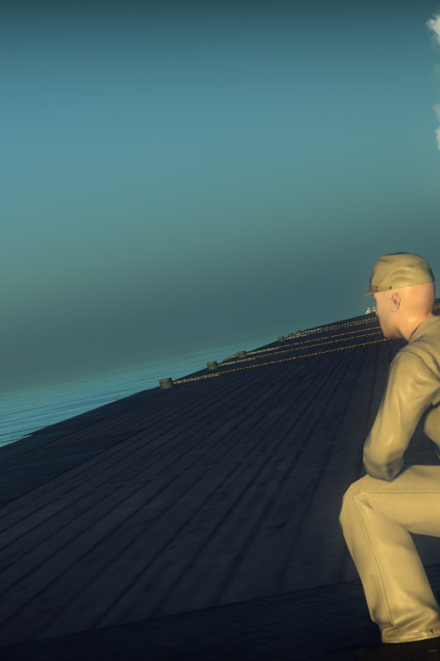 War Thunder пилот ждет своего самолета