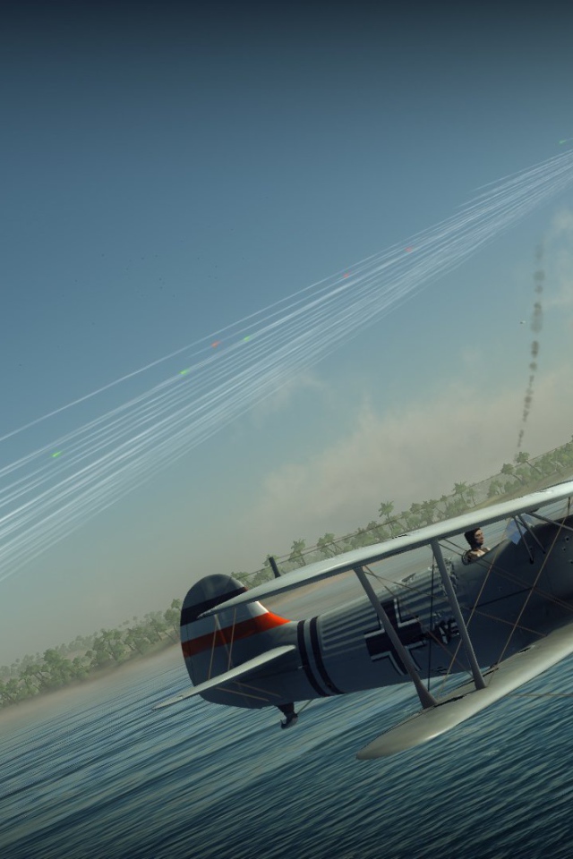War Thunder Пролет над морем