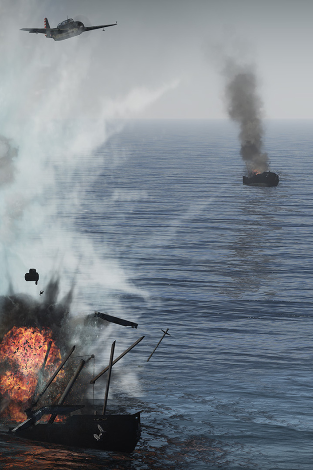 War Thunder корабль уничтожен