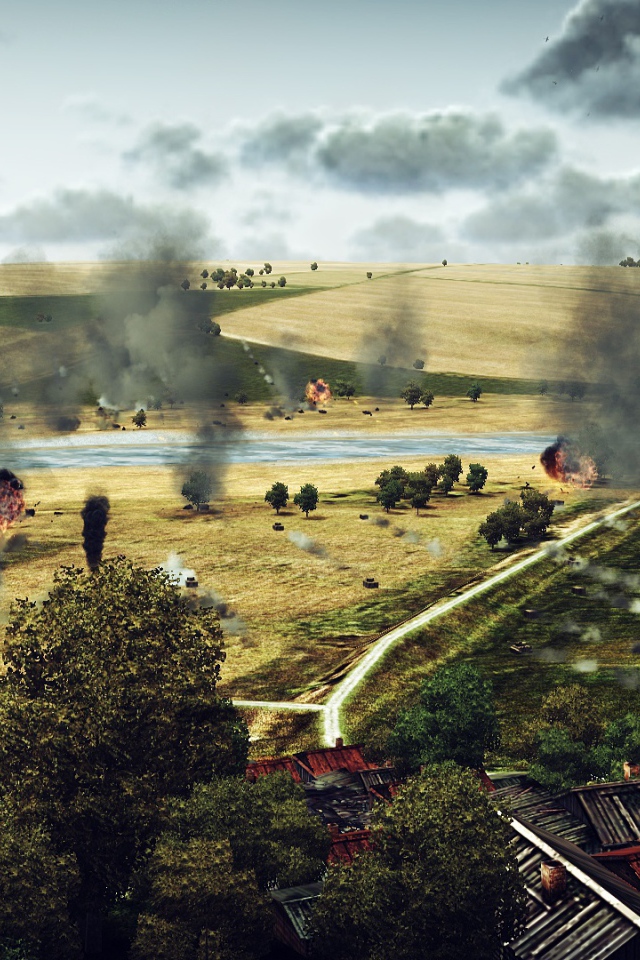 War Thunder пейзаж битвы