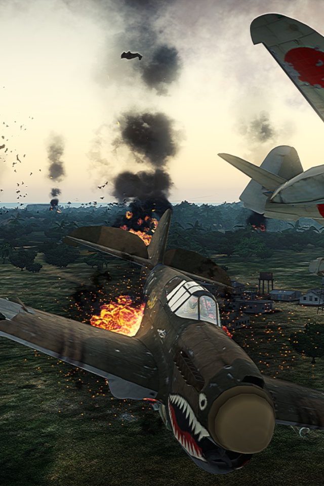 War Thunder самолет падает