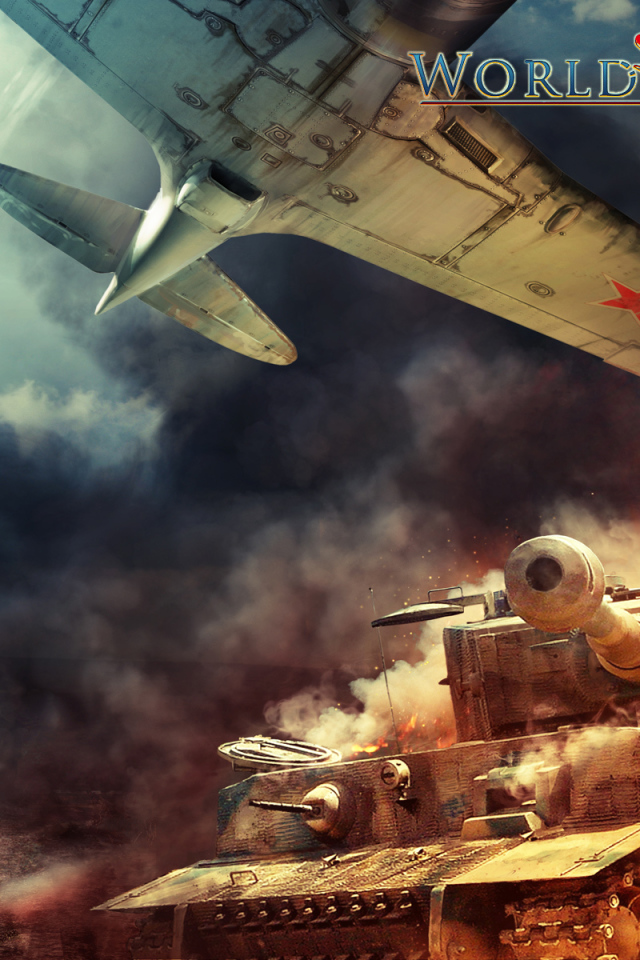 War Thunder самолет против танка