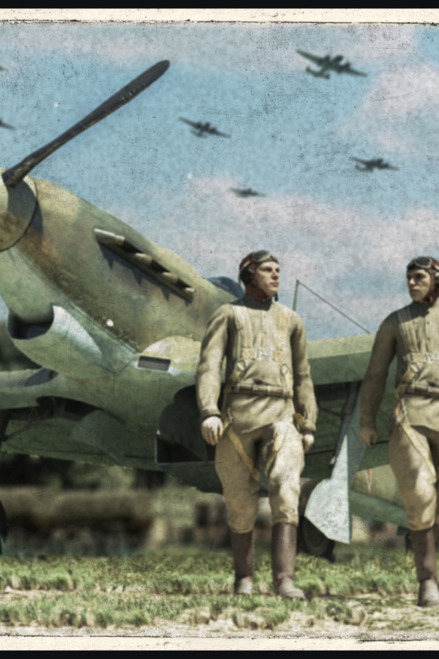 War Thunder два пилота и их самолет