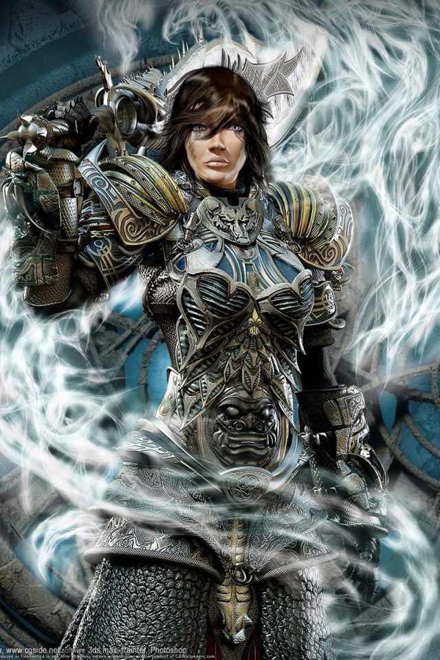 Воин дракон из игры