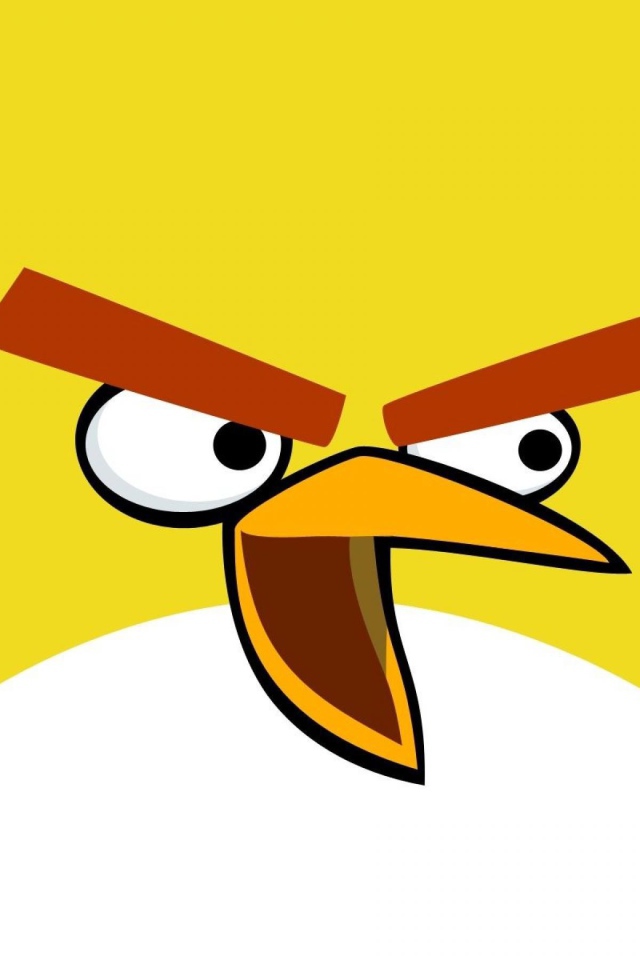 Желтая птица из Angry Birds