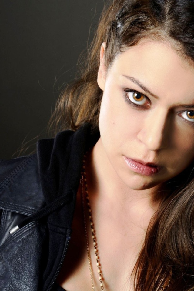 В кожаной куртке