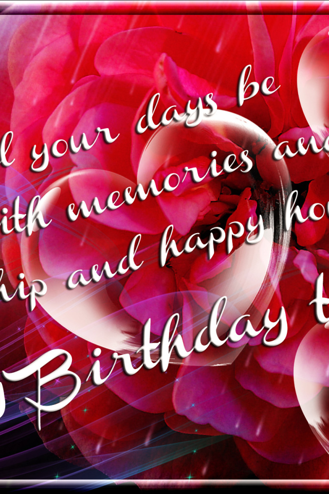 А маленькие сердца на день рождения