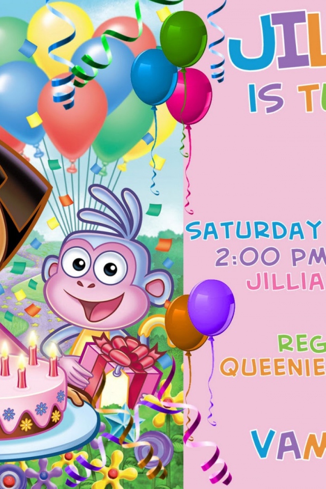 Детская поздравительная открытка