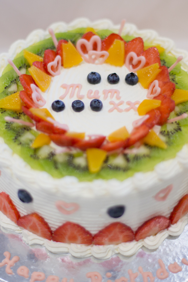 Красивый торт для мамы на день рождения