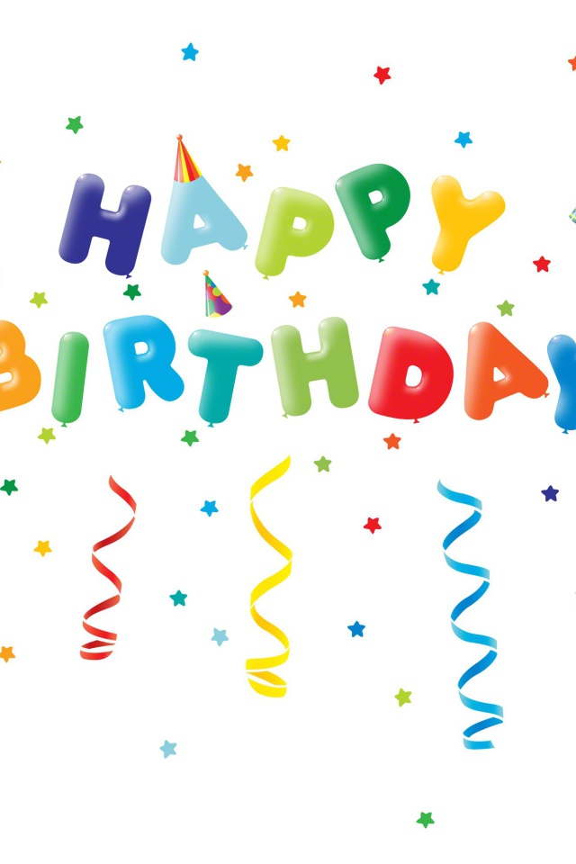 Яркое поздравление на день рождения