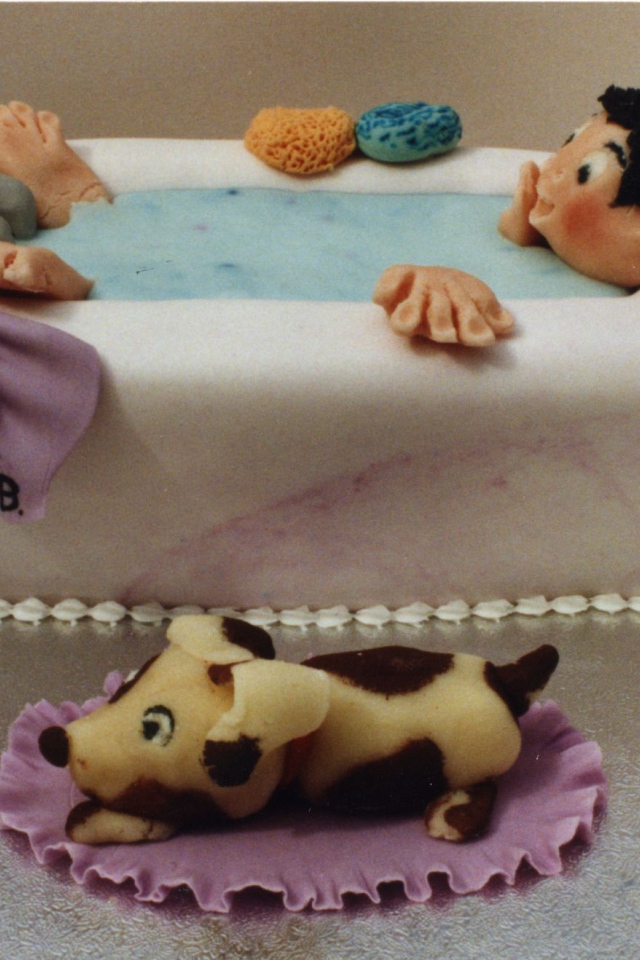  Торт в форме ванны