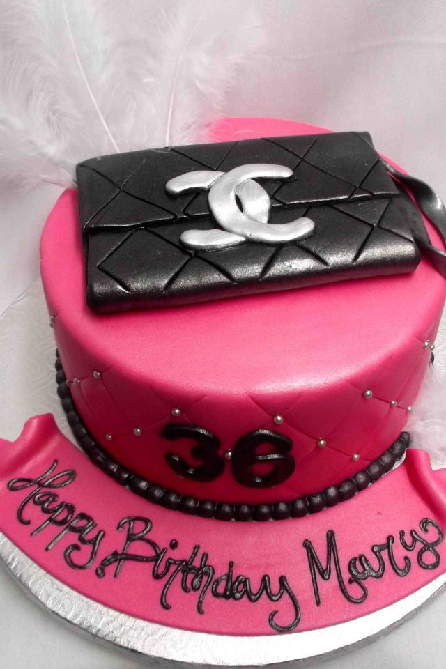 Шанель торт на день рождения