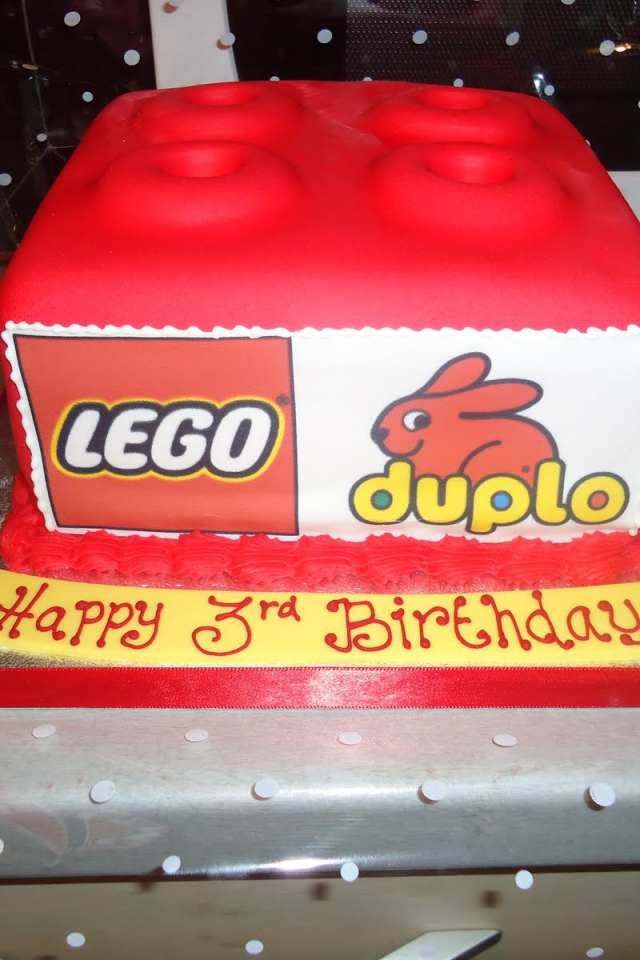 Лего торт на день рождения