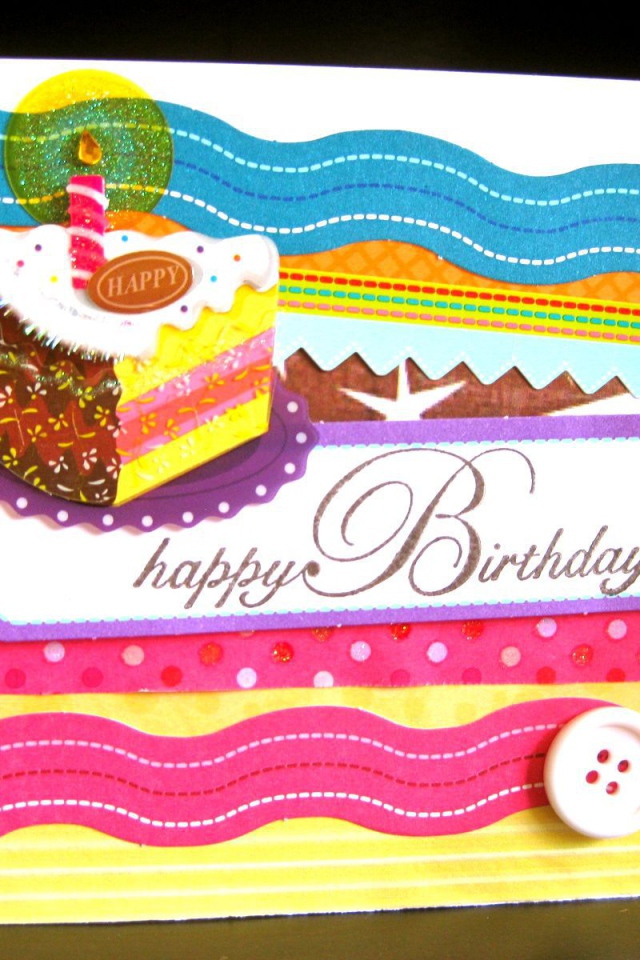 Оригинальная открытка на день рождения