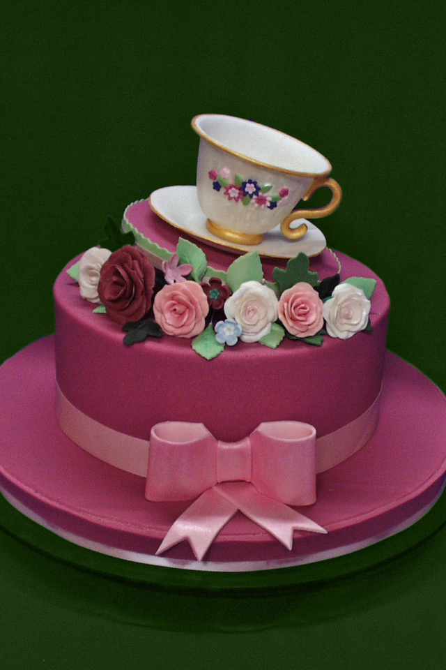  Торт ко дню рождения