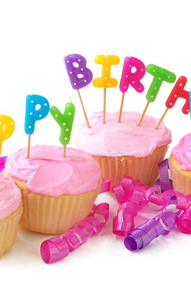  Кексы для дня рождения