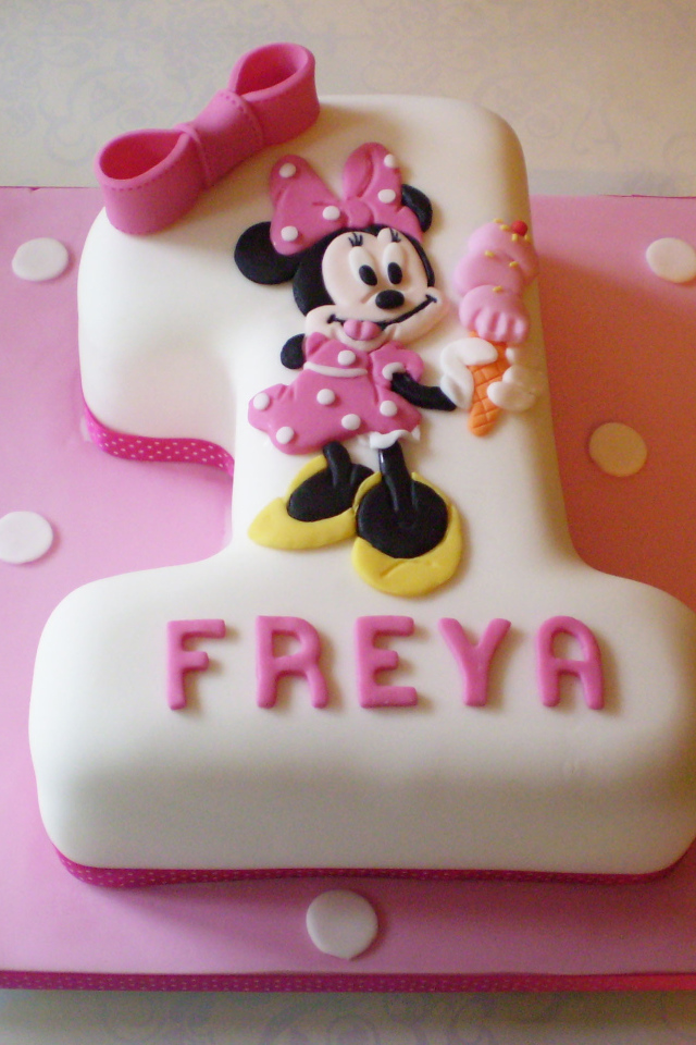 Мини маус торт на день рождения