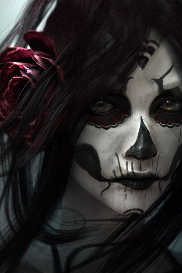 Девушка на Хэллоуин