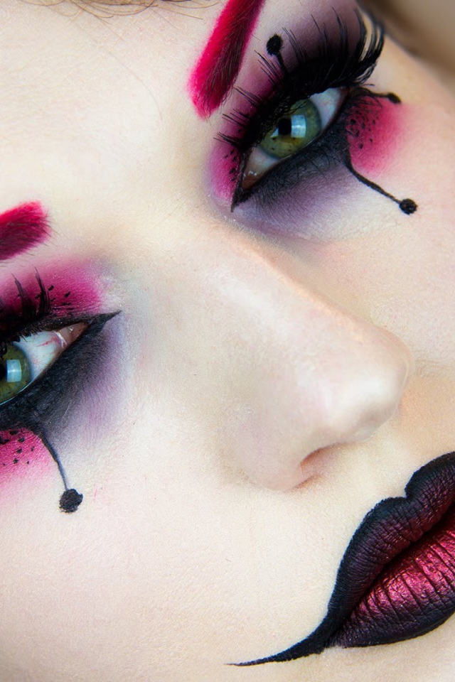 Красивый макияж на Хэллоуин