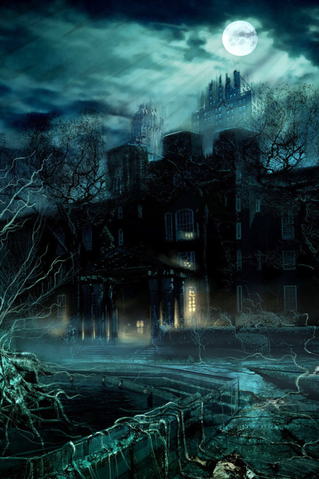 Хэллоуин Особняк с привидениями