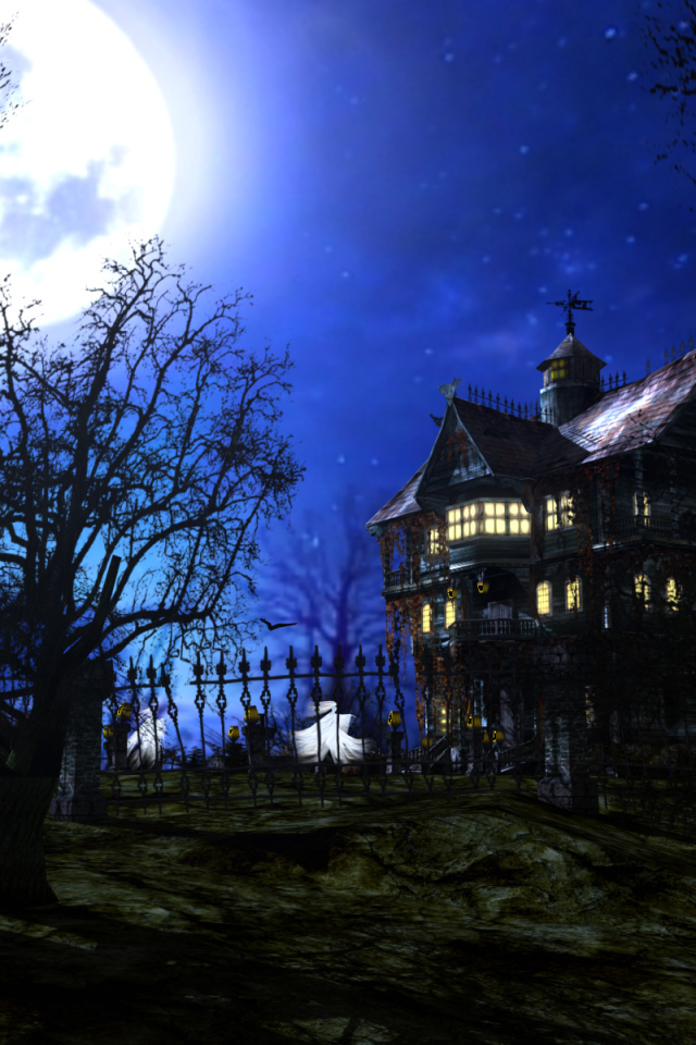 Хэллоуин дом привидений