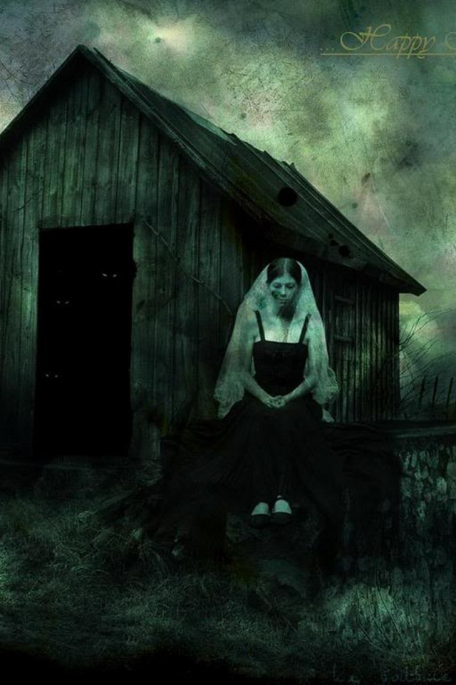 Хэллоуин призрак мертвой невесты