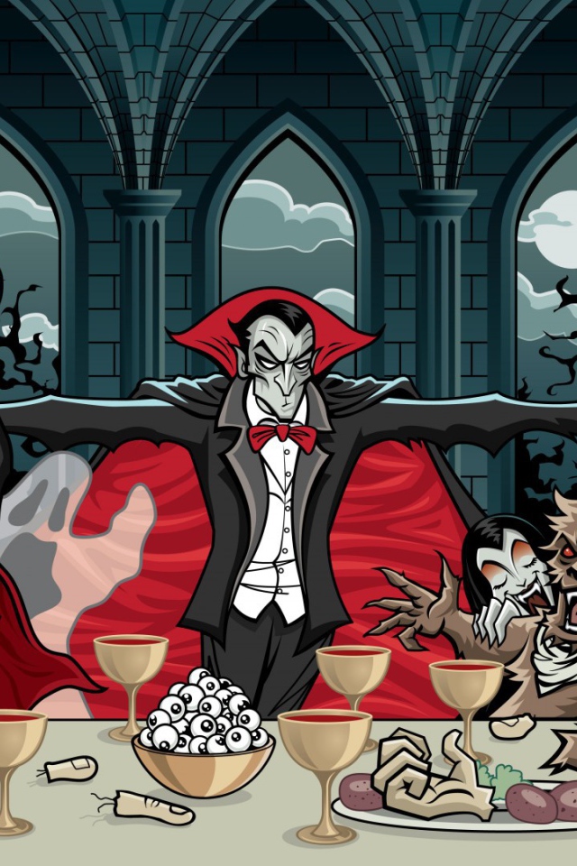 Хэллоуин Праздник Дракулы