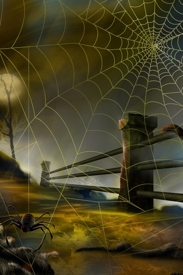 Хэллоуин паук