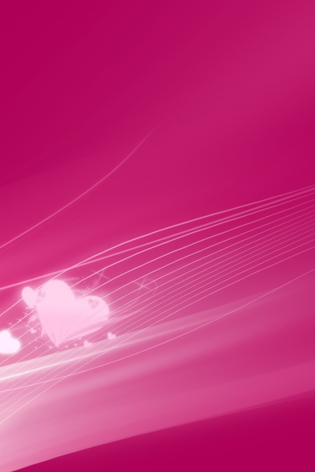 Абстракция розовая любовь