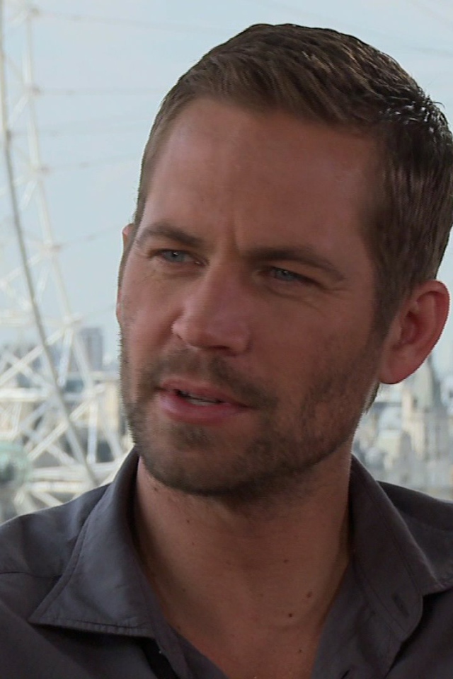 Известный актер Пол Уокер в Лондоне