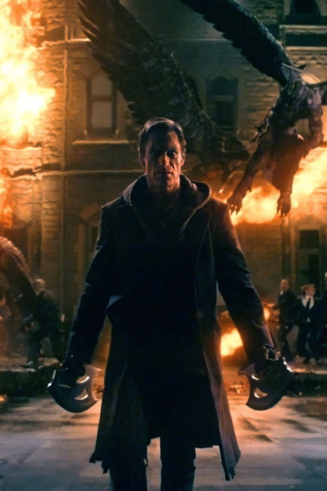 Я, Франкенштейн сцена из фильма