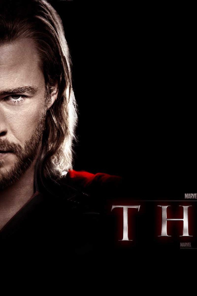 Тор темный мир: Герой в темном фоне