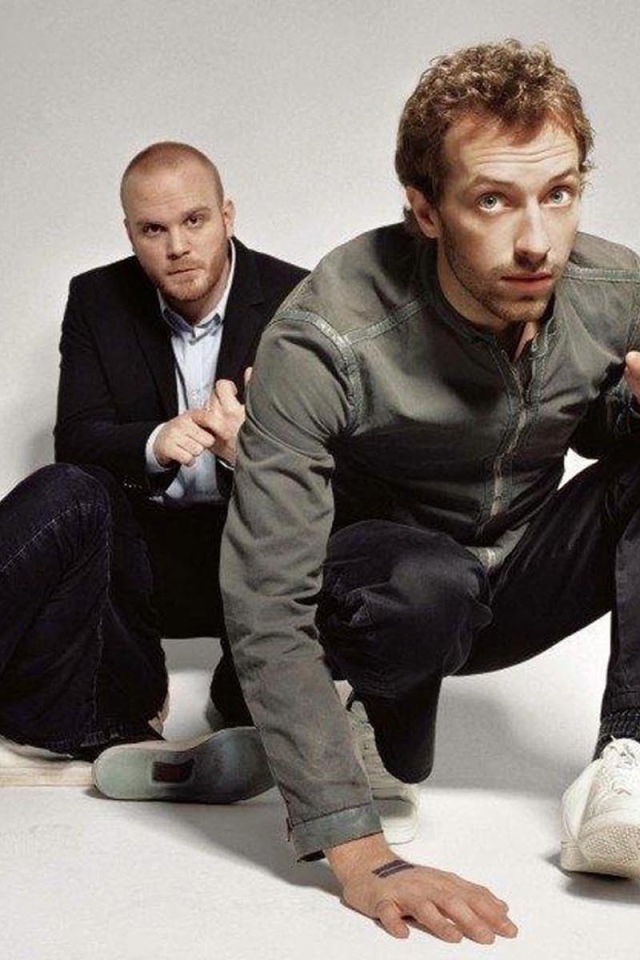 Coldplay все сидя