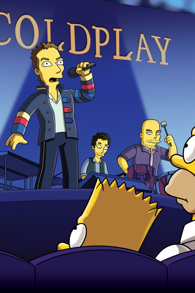 Coldplay в Симпсонах