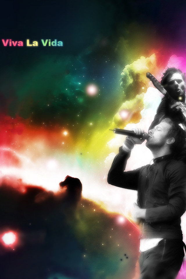 Coldplay группа в огнях