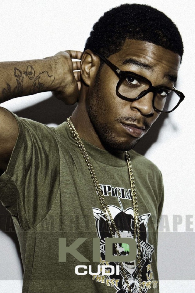 Kid Cudi позируют для фотографий