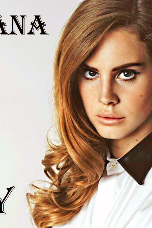Lana Del Rey в белой рубашке HD