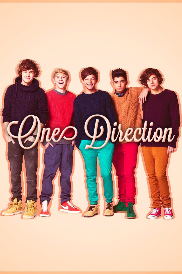 One Direction разноцветные 