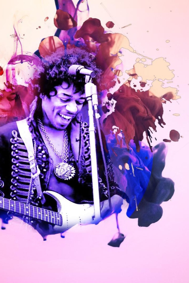 Певец Джимми Хендрикс