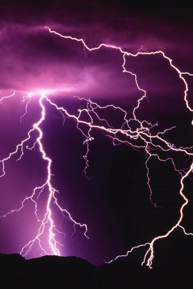 Молнии в небе